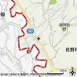 神奈川県相模原市緑区佐野川2499周辺の地図