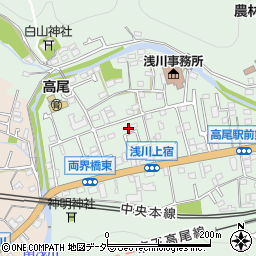東京都八王子市高尾町1706周辺の地図
