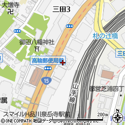 ニッテン三田ビル周辺の地図