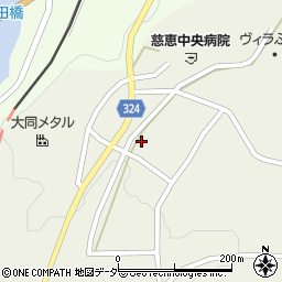 岐阜県郡上市美並町大原267周辺の地図