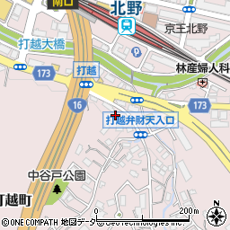 東京都八王子市打越町1187-2周辺の地図