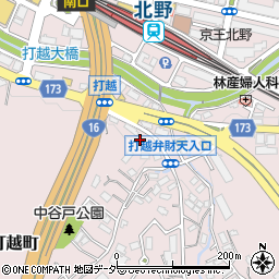 東京都八王子市打越町1187-2周辺の地図