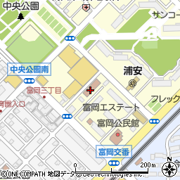 ポラリス　デイサービスセンター　浦安富岡周辺の地図