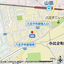 東京都八王子市小比企町535周辺の地図