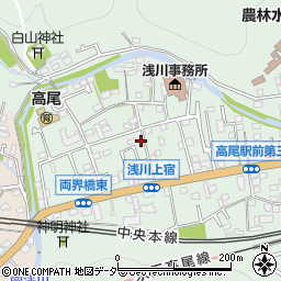 東京都八王子市高尾町1678周辺の地図