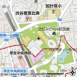 東京都渋谷区恵比寿4丁目20周辺の地図