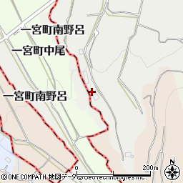 山梨県甲州市勝沼町下岩崎2761周辺の地図