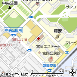 浦安中央公園クリニック周辺の地図