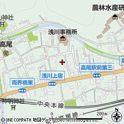 東京都八王子市高尾町1660周辺の地図