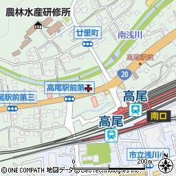 東京都八王子市高尾町1612周辺の地図