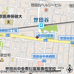 ＮＥＷＳ世田谷店周辺の地図