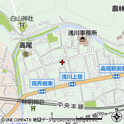 東京都八王子市高尾町1693周辺の地図