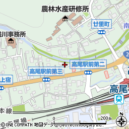 東京都八王子市高尾町1622周辺の地図