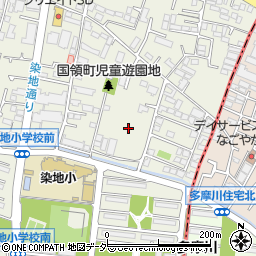 東京都調布市国領町7丁目59周辺の地図
