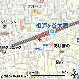 吉野家 祖師ケ谷大蔵駅前店周辺の地図