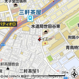 東京都世田谷区三軒茶屋1丁目35-21周辺の地図