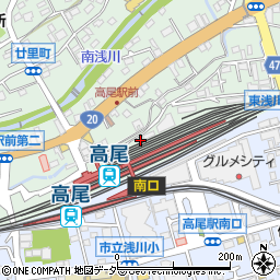 東京都八王子市高尾町1182周辺の地図