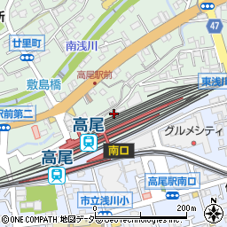 東京都八王子市高尾町1182周辺の地図