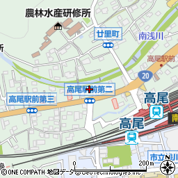 東京都八王子市高尾町1616周辺の地図