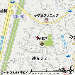 東京都多摩市連光寺2丁目10-4周辺の地図