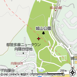第二稲城トンネル周辺の地図