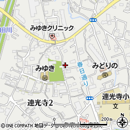 東京都多摩市連光寺2丁目27-19周辺の地図