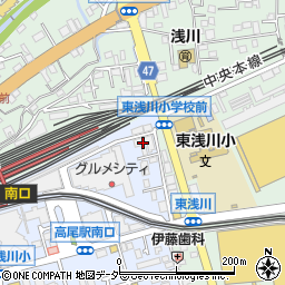 東京都八王子市初沢町1259-6周辺の地図