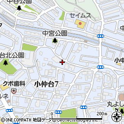 小坂公園周辺の地図