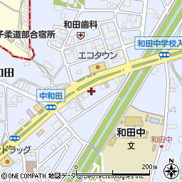 831家和田店周辺の地図