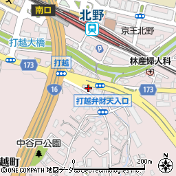 東京都八王子市打越町1183周辺の地図