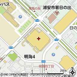 独一処餃子　新浦安店周辺の地図