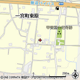 山梨県笛吹市一宮町東原630周辺の地図