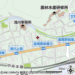 東京都八王子市高尾町1638周辺の地図