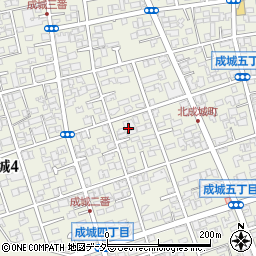 東京都世田谷区成城5丁目周辺の地図