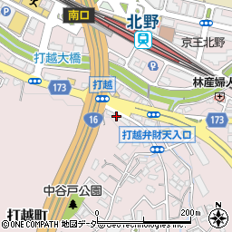 東京都八王子市打越町1209周辺の地図