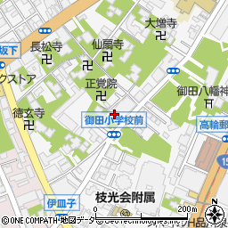 常教寺周辺の地図