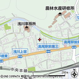 東京都八王子市高尾町1642周辺の地図