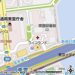 ＴＯＢＵ　ＰＡＲＫトミンタワー東雲駐車場周辺の地図