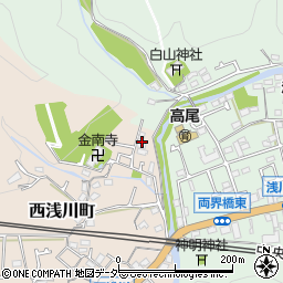 東京都八王子市西浅川町135周辺の地図