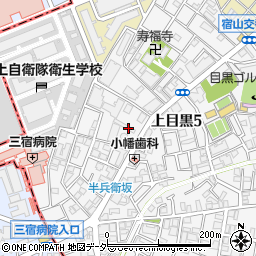 京王自動車株式会社　目黒営業所周辺の地図