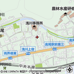 東京都八王子市高尾町1654周辺の地図