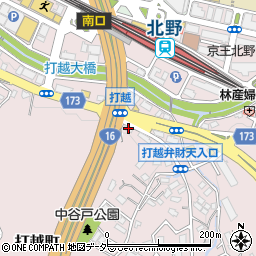 東京都八王子市打越町1210周辺の地図