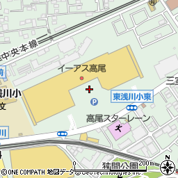 鎌倉パスタ イーアス高尾店周辺の地図