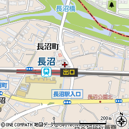 中清 長沼駅前店周辺の地図