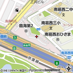 東京都江戸川区臨海町5丁目1周辺の地図