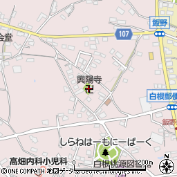 興陽寺周辺の地図