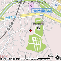 東京都八王子市打越町1366周辺の地図