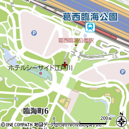 東京都建設局　葛西臨海公園サービスセンター周辺の地図