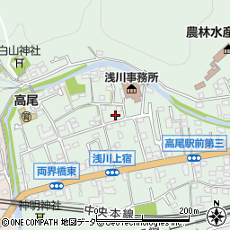 東京都八王子市高尾町1672周辺の地図