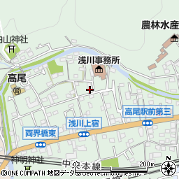 東京都八王子市高尾町1667周辺の地図